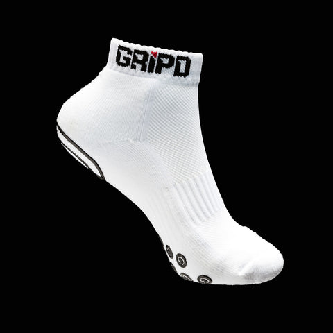 GRiPD V2 Performance Grip Socks - White